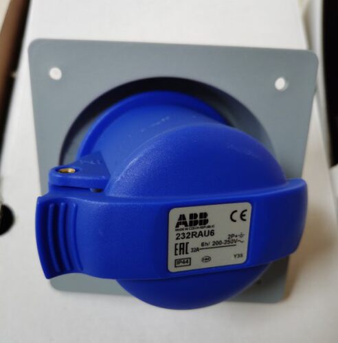 原装ABB三极暗装斜体工业插座 22RAU6 16A 200-250V询价