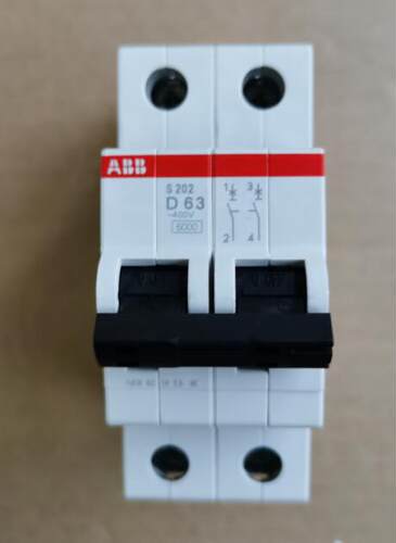 原装ABB微型断路器 S202-D63 2P 63A询价