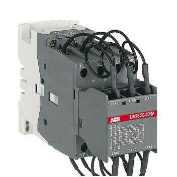 原装ABB带阻尼电阻切换电容器交流接触器 UA26-30-10-RA AC220V询