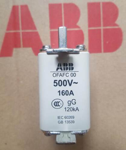 原装低压熔断器 熔芯 OFAFC00GG160 160A 500V 120KA询价
