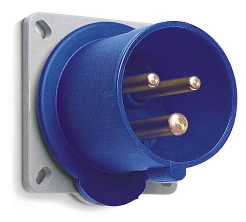 原装ABB三极暗装直体工业插头 22BU6 2A 200-250V IP44询价
