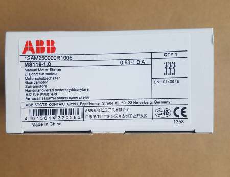 原装电动机保护器 MS116-1.0 (0.63-1.0A)询价
