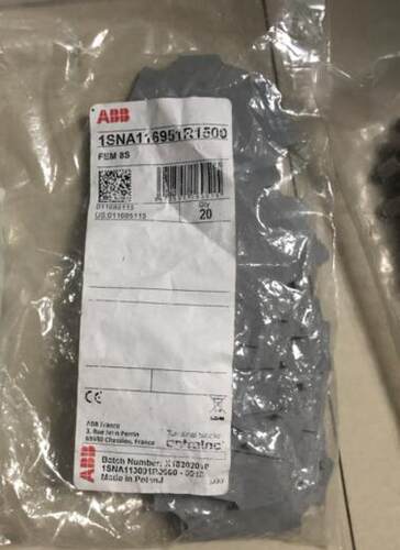 原装/TE接线端子附件 端板 FEM8S 1SNA116951R1500询价