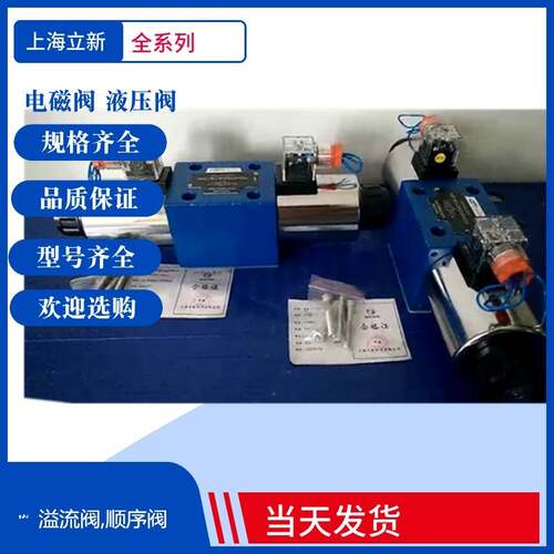 上海立新电液换向阀4WEH16G-L6X/6EG24NETZ5L/P0.45立新单向阀询