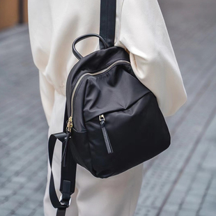 菲小姐订制轻便大容量实用防水尼龙牛津布双肩包韩版休闲女式背包