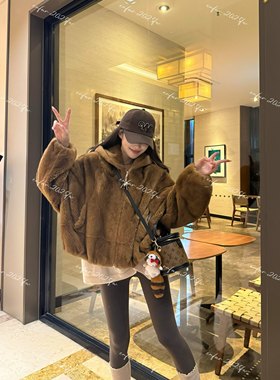 ENFUR | 月下花眠  水貂皮草外套GG79120