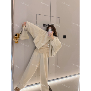 圆领水貂皮草外套GG79138 皇冠天鹅绒短二 ENFUR 鎏金旧梦