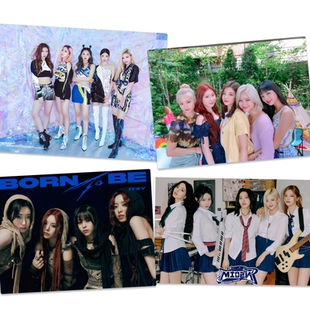 ITZY 韩国女团高清海报宿舍墙贴来图定做明星周边装饰画IT'Z ME