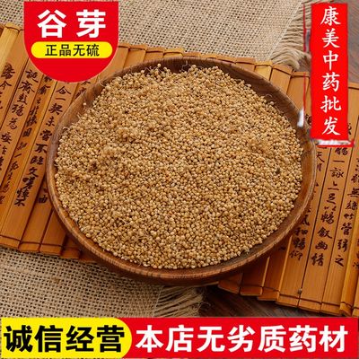 中药材 生谷芽 炒谷芽 农家谷芽 500g 包邮有麦芽稻芽