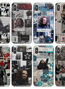 冬兵Winter Soldier手机壳适用于iphone16PRO苹果XS12345mini安卓