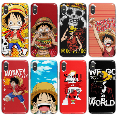 航海王ONE PIECE海贼王草帽路飞Luffy手机壳适用于iphone苹果安卓