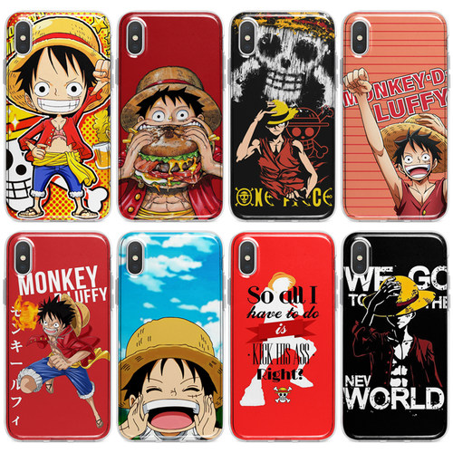航海王ONE PIECE海贼王草帽路飞Luffy手机壳适用于iphone苹果安卓