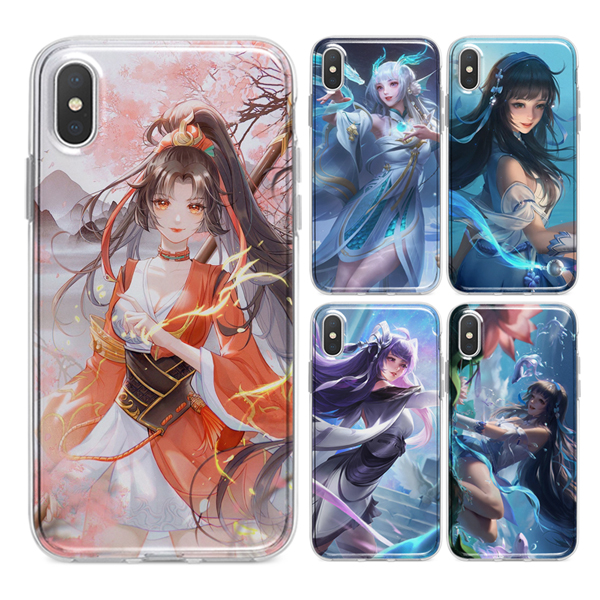 王者荣耀西施手机壳适用于iphone17PROMAX苹果123456miniXSRE安卓