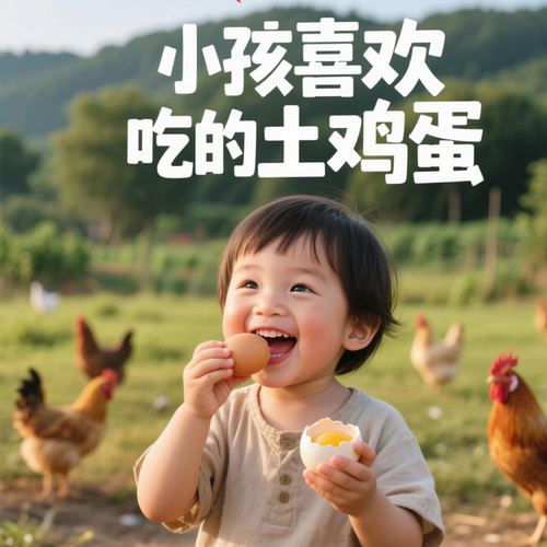 林下农家散养不卡喉咙小孩喜欢