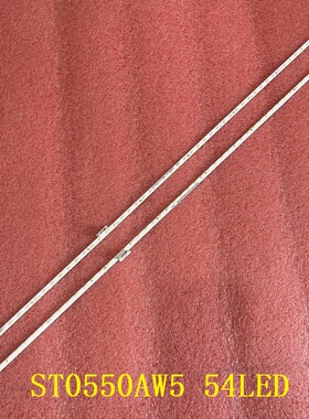 2pcs*全新适用于SONY KDL-55X8655F灯条ST0550AW5_54LED_R L