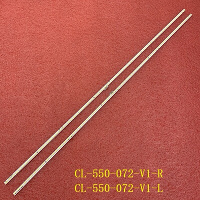 全新55PUS7101 灯条 CL-550-072-V1-R L TPT550U2-EQLSJA.