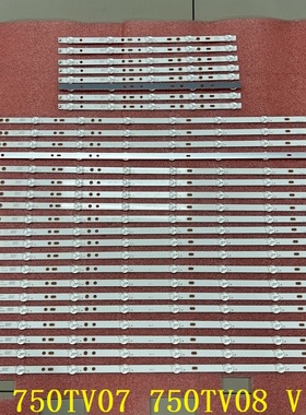 全新适用于SONY KDL 75W855C 75W850C灯条750TV07 750TV08 V1