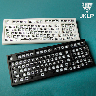 FEKER DIY98键机械键盘客制化套件透明外壳2.4g蓝牙5.0三模热插拔