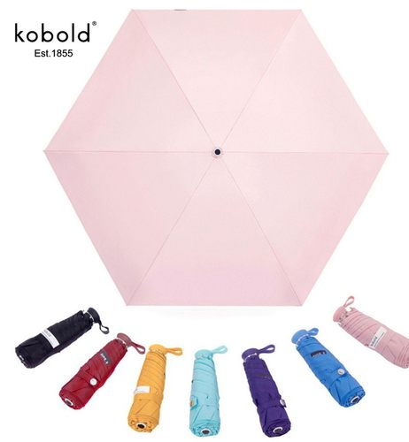新款kobold五折超轻防晒防紫外线晴雨伞女轻便小巧时尚户外遮阳伞