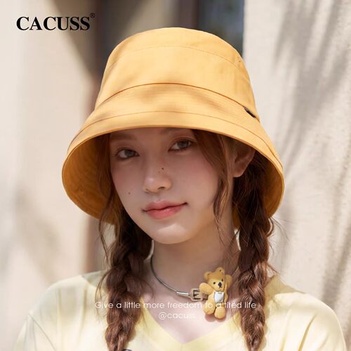 时尚宽檐遮阳渔夫帽防晒帽