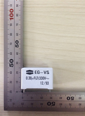 TEAPO安规电容 EG-VS 0.39uF(J)300V~ 30x10x20 脚间距27mm