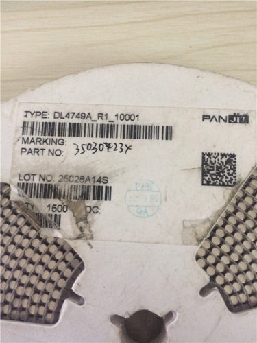 6元100个 二极管 PANJIT 35030234 DL4749A 贴片快恢复整流二极管
