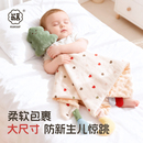 安抚巾婴儿可入口阿贝贝安抚玩偶宝宝手握防惊跳新生安抚哄睡玩具