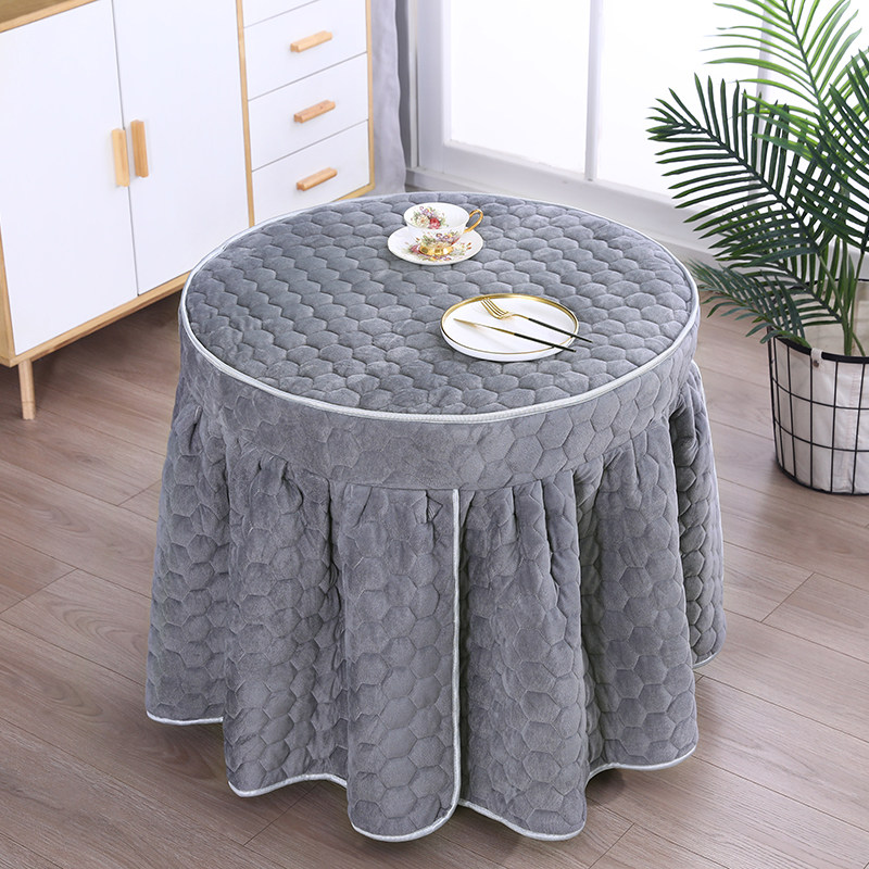 定制加绒加厚圆形烤火罩子冬季电炉罩套家用圆桌子罩套新款,居家布艺,烤火罩,淘宝优惠券,粉丝福利购,淘宝优惠卷