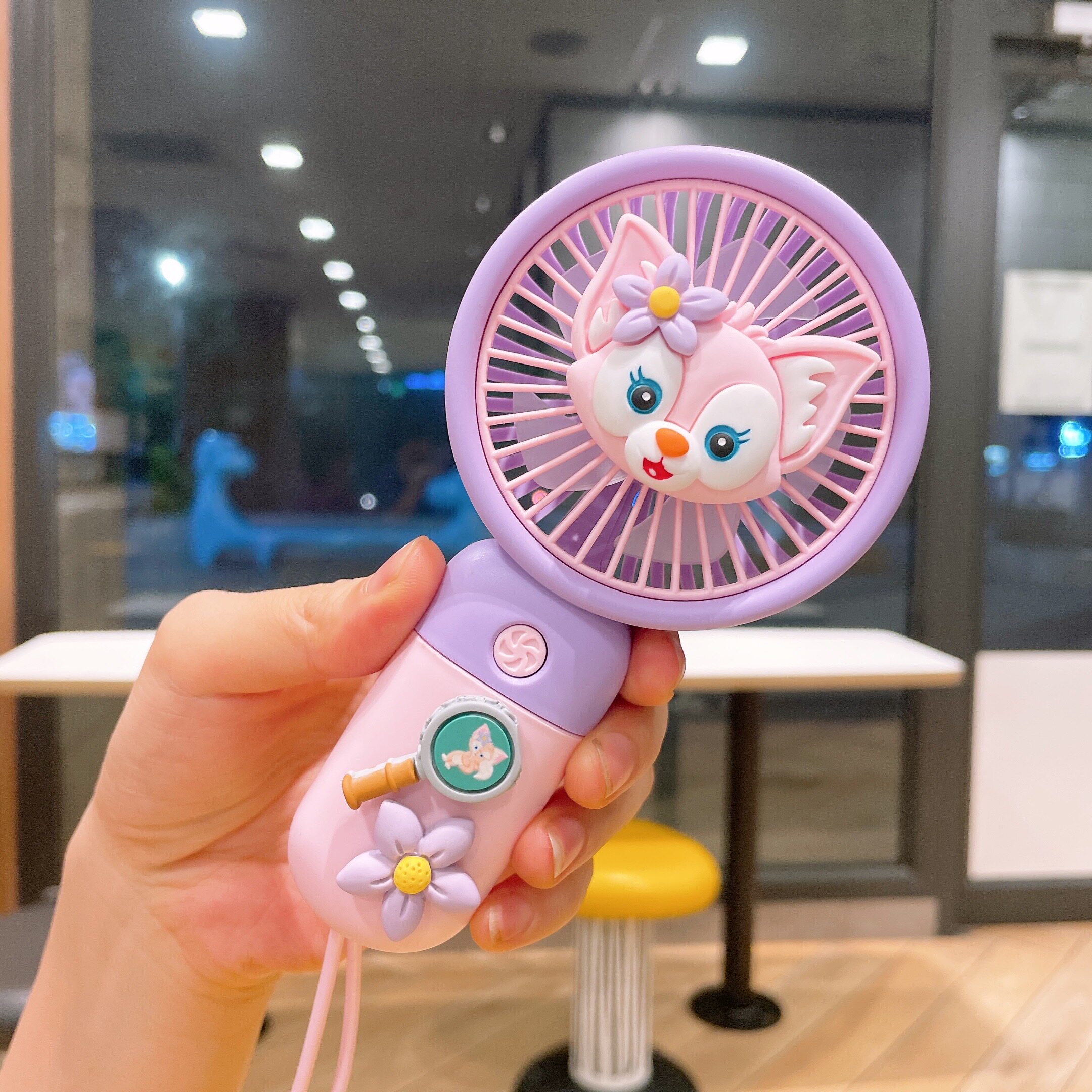 手持电动小风扇便携式随身小型usb充电学生宿舍可爱桌面静音电扇