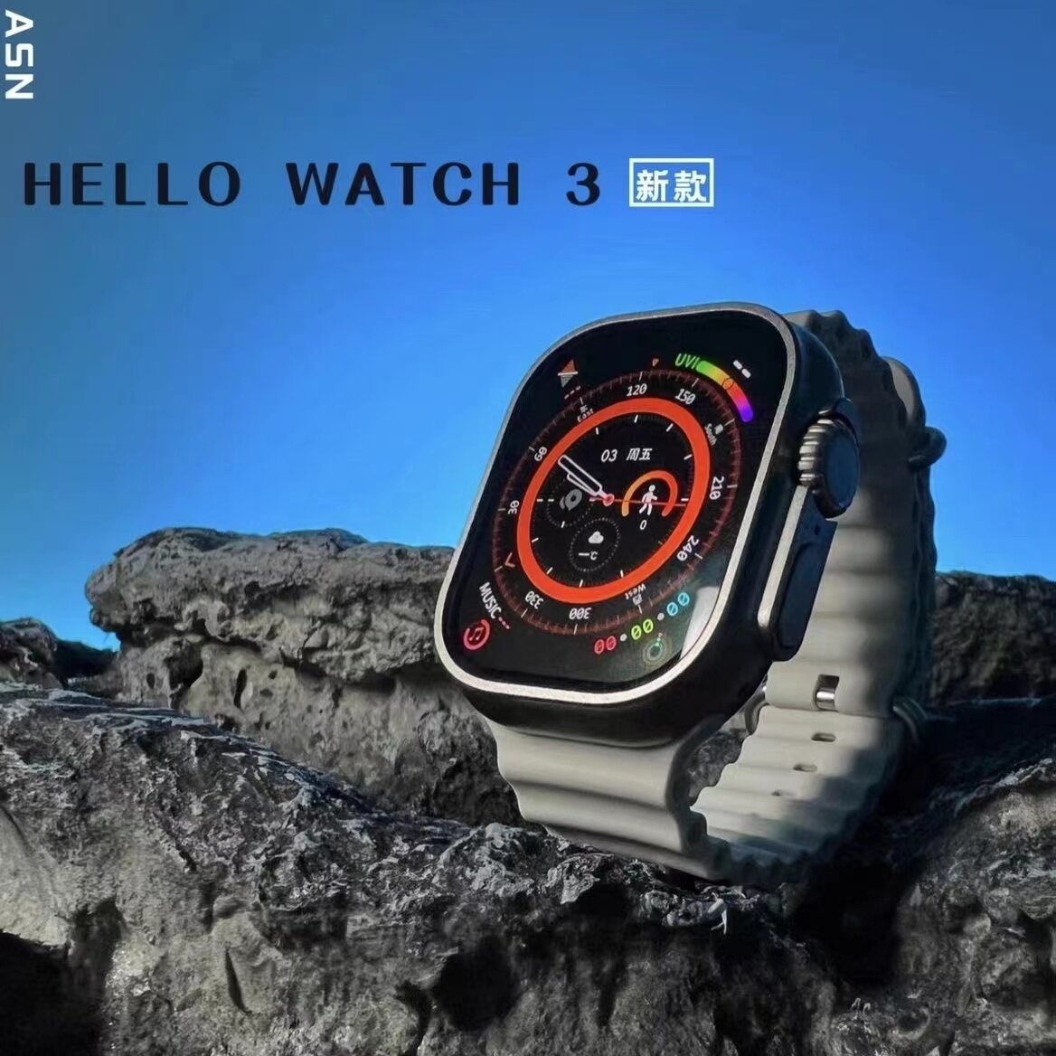 阿斯尼Hellowatch3代智能手表本地音乐相册录音离线支付地图导航使用感如何?