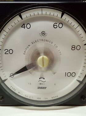 全新Kyongbo京甫交流电电流表W11-AA现货实拍