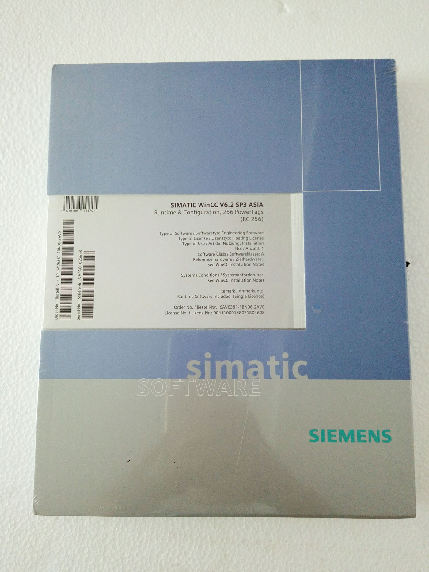 6AV6381-1BN06-2AV0软件西门子