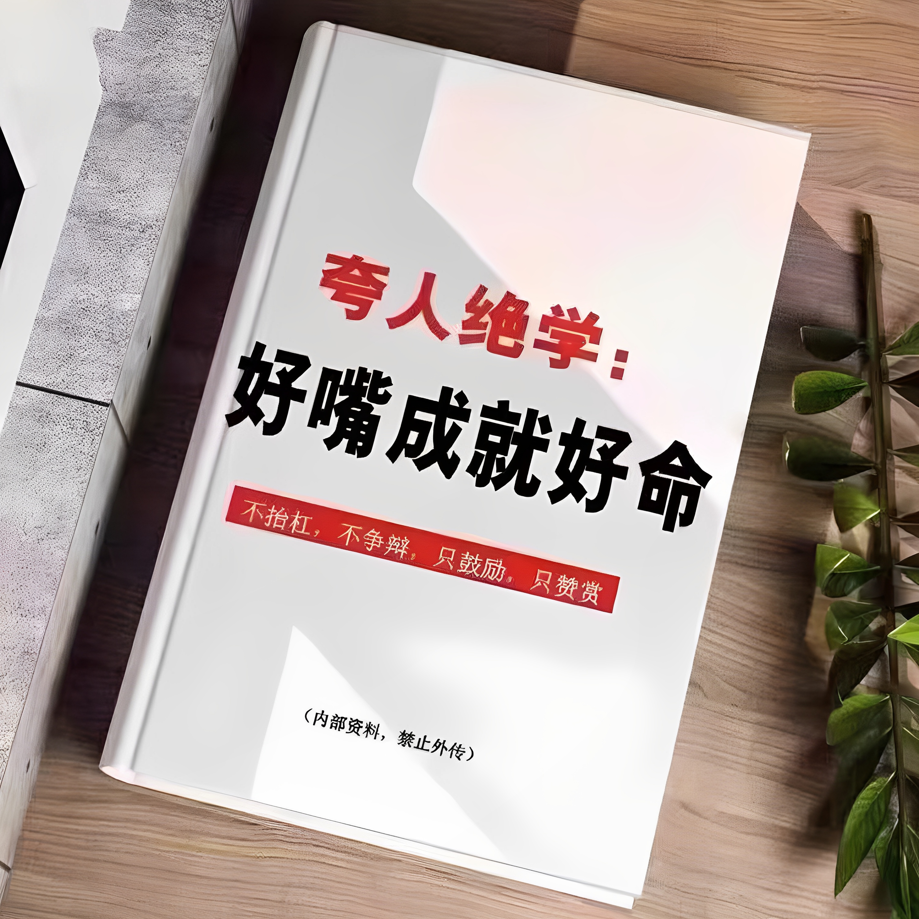 夸人绝学好嘴成就好命纸质包邮