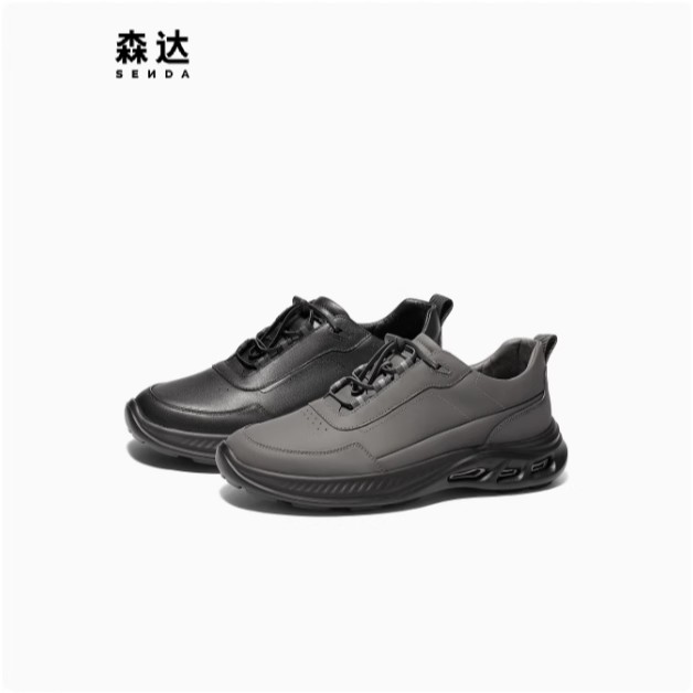 专柜正品森达2025春季新款男鞋舒适健步鞋户外运动休闲鞋K4X30AM5