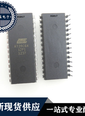 IC 芯片 AT28C64-12PI DIP28 集成电路 全新现货供应