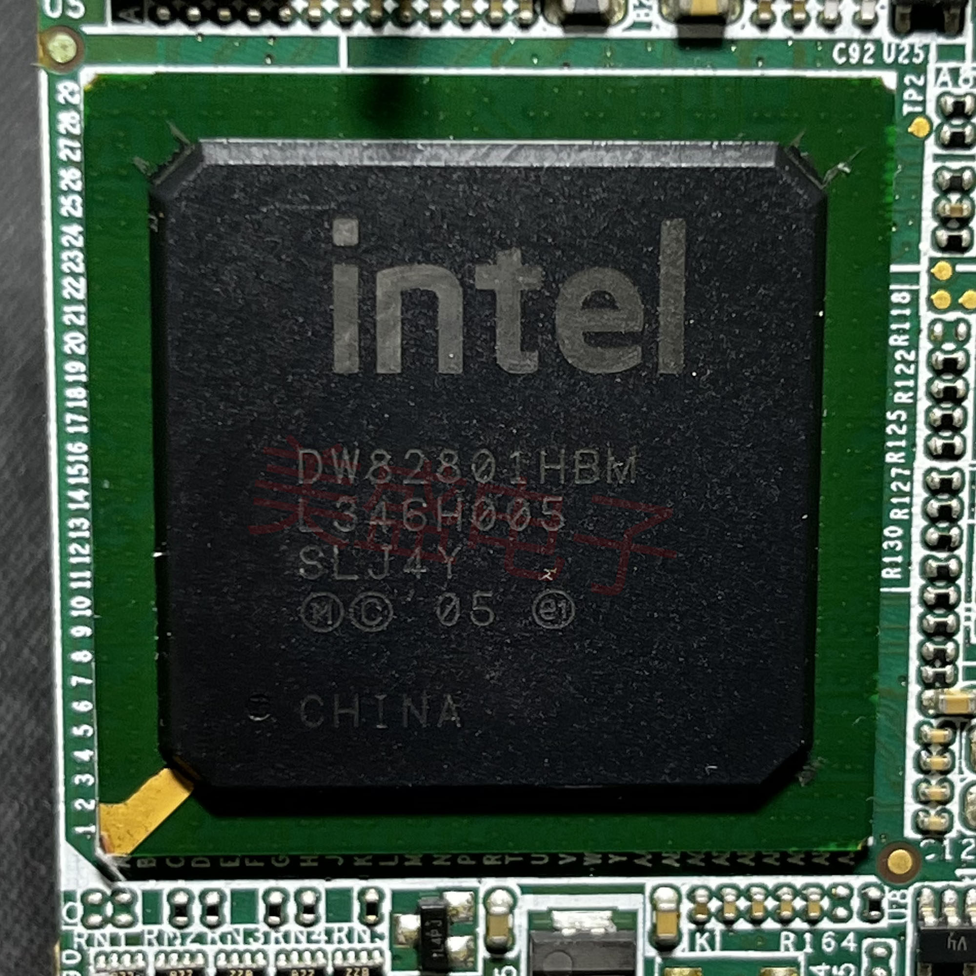 IC 芯片 DW82801HBM SLJ4Y BGA 集成电路 现货供应 - 实物图