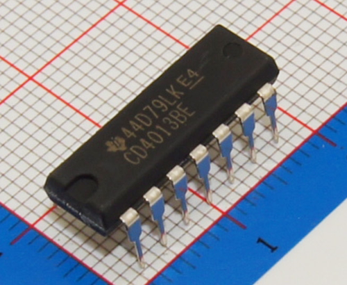 IC 芯片 CD4013BE DIP14 集成电路 现货供应