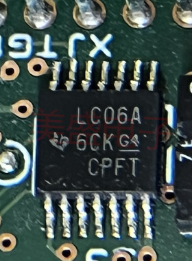 IC 芯片 SN74LVC06APWR TSSOP14 丝印 LC06A 集成电路 现货供应