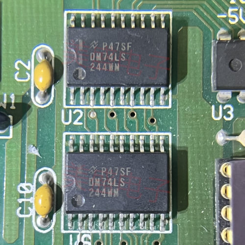 IC 芯片 DM74LS244WM SOP20 集成电路 现货供应