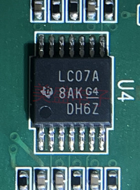 IC 芯片 SN74LVC07APWR TSSOP14 丝印 LC07A 集成电路 现货供应