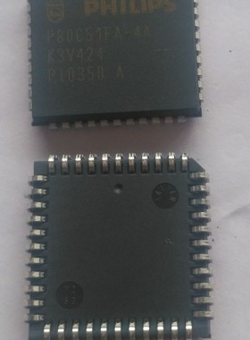 IC 芯片 P80C51FA-4A PLCC44 集成电路 现货供应