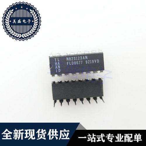 IC 芯片 N82S123AN DIP16 集成电路 现货供应