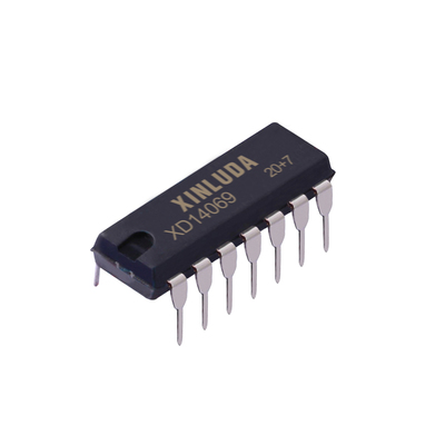 MC14069UBCP DIP-14 变换器 XINLUDA XD14069 兼容 MC14069UBCP