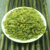 新疆葡萄干小颗粒中小无核绿色烧仙草奶茶做粥5 斤整件 斤20