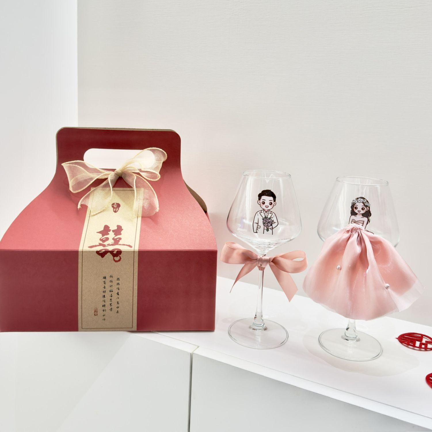 新婚礼物送新人婚礼结婚订婚实用送新娘生日闺蜜乔迁新居情侣对杯