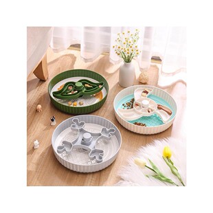 宠物慢食碗二合一慢食舔旋转碗狗碗猫碗防窒息防滑狗碗宠物用品