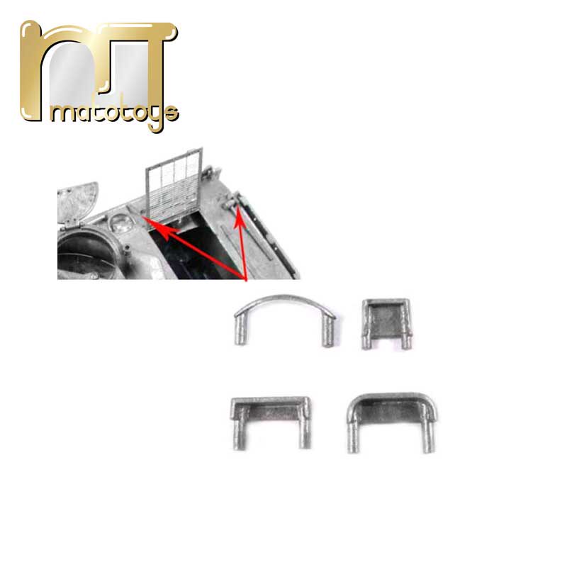 MATO1:16谢尔曼遥控坦克车模型升级装饰配件车面金属工具罩
