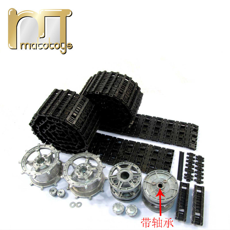 MATO1:16德国虎王适用升级3888遥控坦克金属履带驱动轮诱导轮轴承
