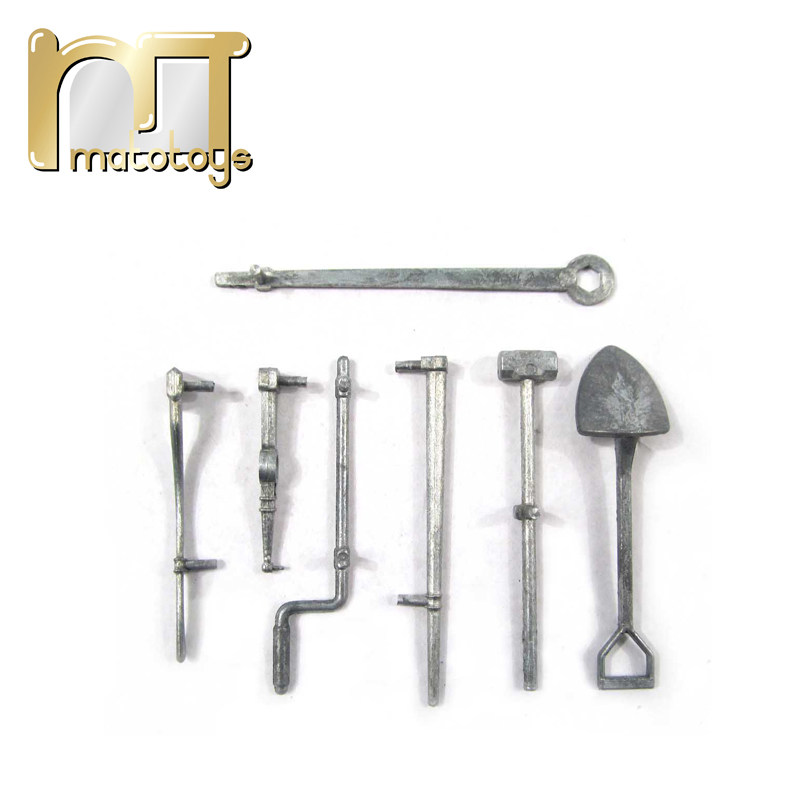 MATO原厂1:16谢尔曼1230仿真遥控坦克模型升级配件全金属工具套装