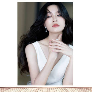 女明星海报制作文咏珊美女写真周边海报寝室房间贴墙画自粘18